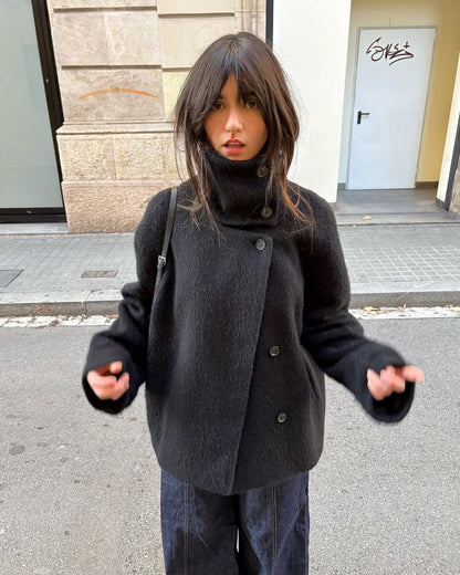 Seame CH - Chiara Elegant Jacket with Stand Collar - jackets - 1005009583632168-;Zt1754642836528715505