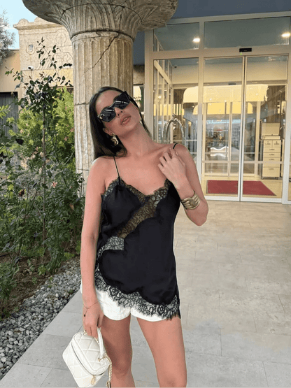 Seame CH - Jessy Elegant Lace Top - Tops - 3256809338957520-;mV1754668805215515185