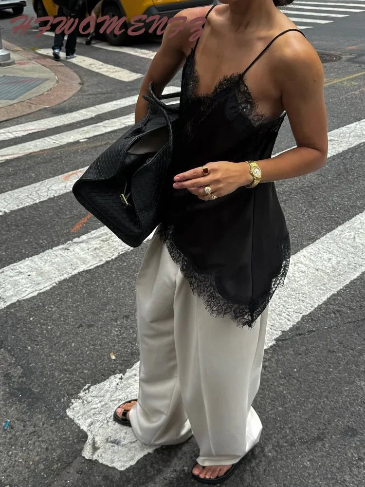 Seame CH - Jessy Elegant Lace Top - Tops - 3256809338957520-;mV1754668805215515185