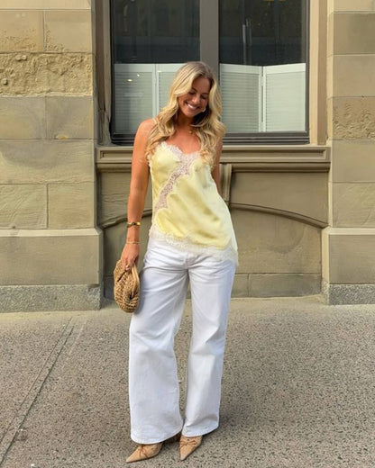 Seame CH - Jessy Elegant Lace Top - Tops - 3256809338957520-;pt1754668805215033375