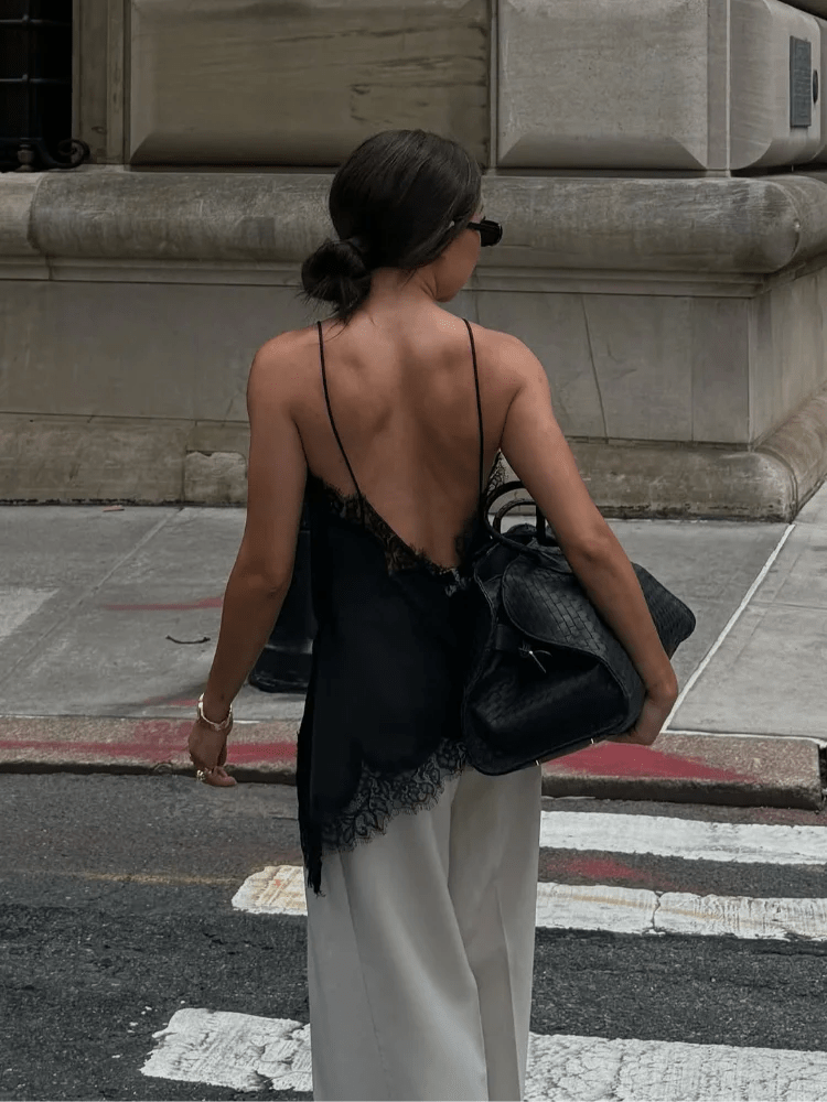 Seame CH - Jessy Elegant Lace Top - Tops - 3256809338957520-;ry1754668805215222753