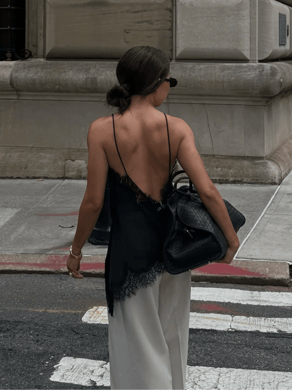 Seame CH - Jessy Elegant Lace Top - Tops - 3256809338957520-;ry1754668805215222753