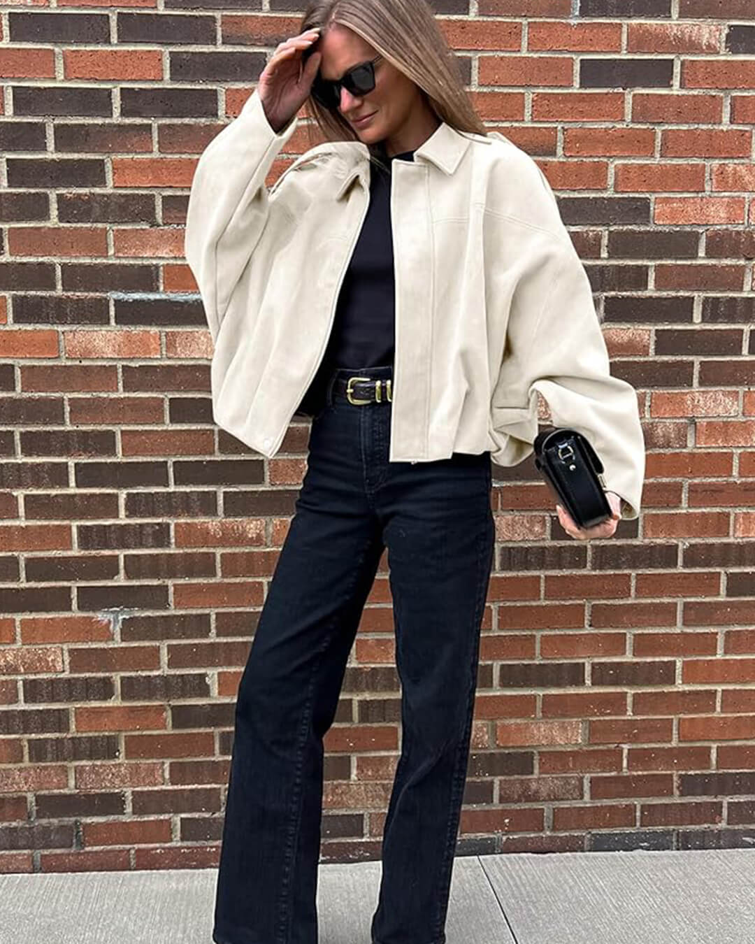 Seame CH - Luna Suede Bomber Jacket - jackets - DWOD2-WK623011